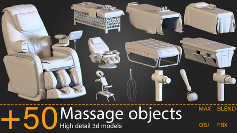 +50-Massage objects - Kitbash