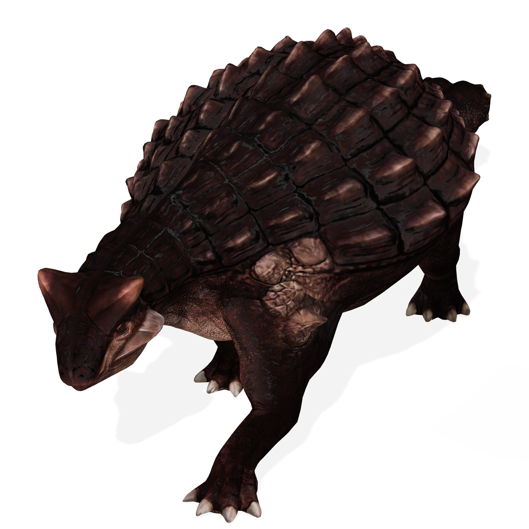 Ankylosaurus Dinosaurs - 3D Model Animated - PixelBoom