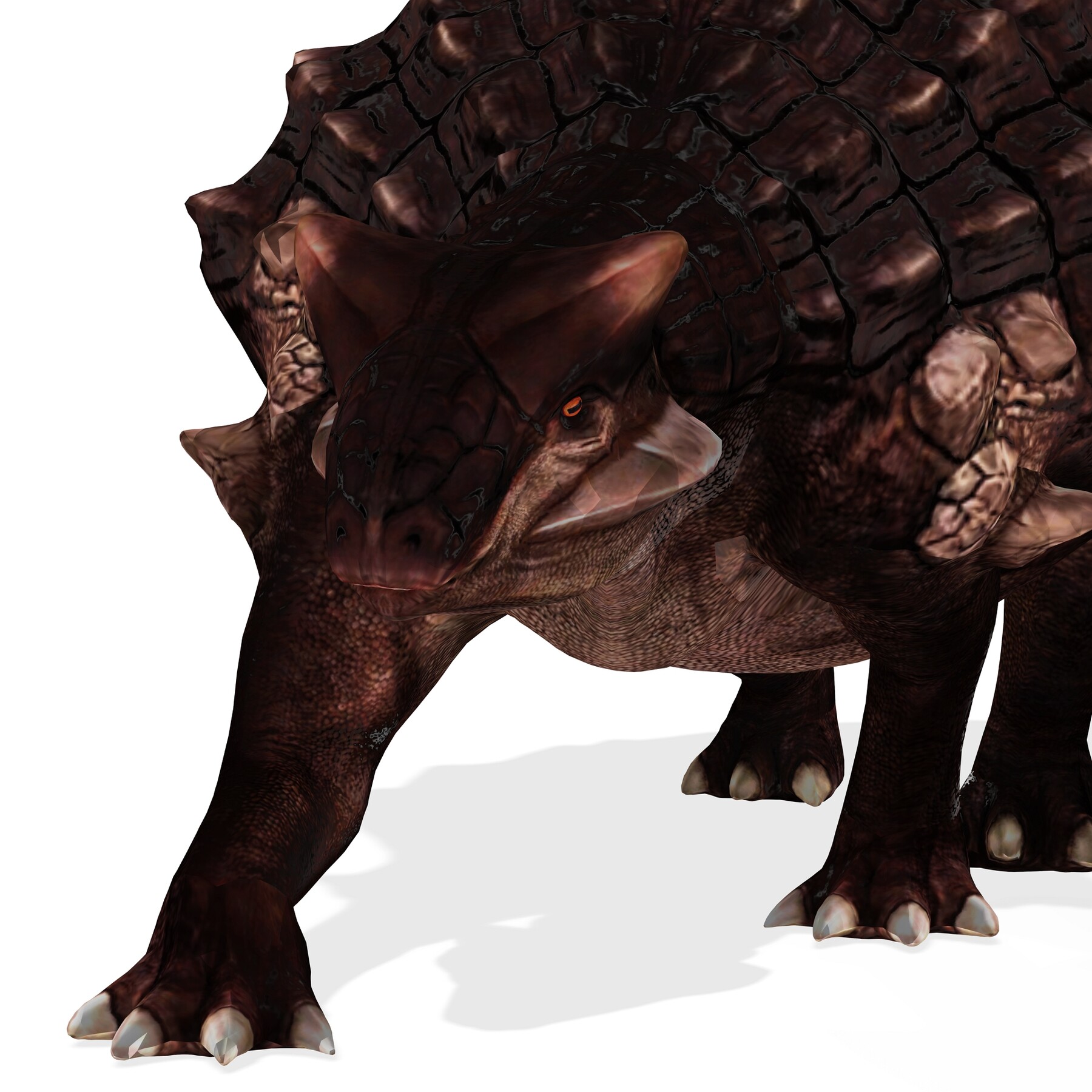 Ankylosaurus Dinosaurs - 3D Model Animated - PixelBoom
