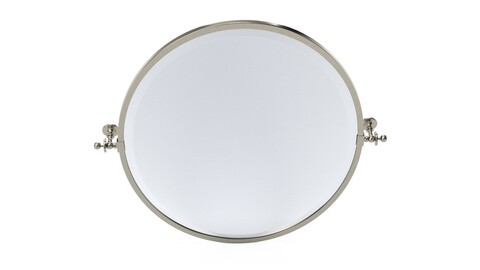 Hawthorn Hill Oval Mirror HH-Mirroroval-A 3D Model