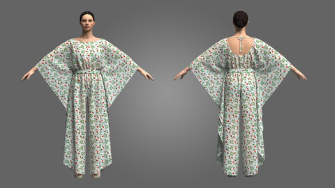 Caftan 3d Model