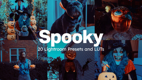 20 Spooky LUTs & Lightroom Presets