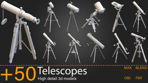 +50-Telescopes-Kitbash