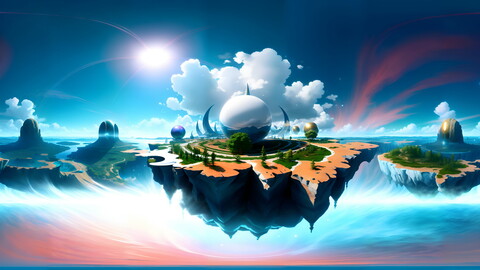 Free skybox 360 - Dreamlike