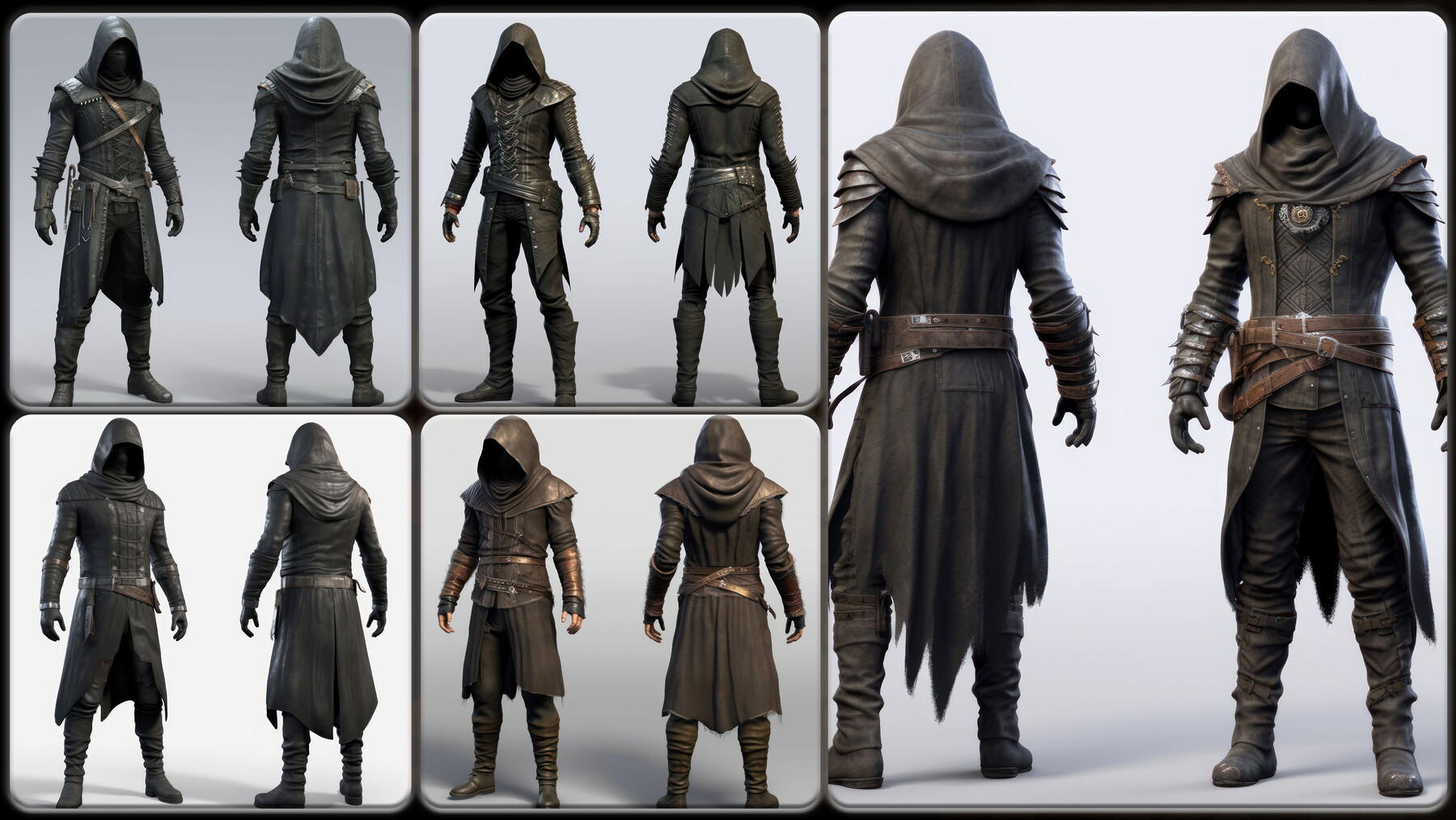 ArtStation - 200 Masculine Thief Outfit Reference Pack | 4K | v.110 ...