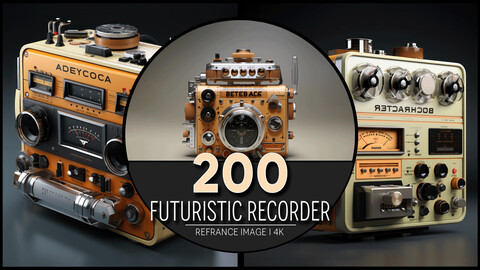 Futuristic Recorder 4K Reference/Concept Images