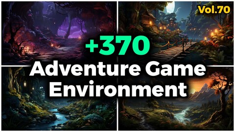 +370 Adventure Environment Concept (4k) | Vol_70