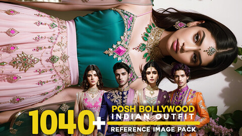 Posh Bollywood Indian Dress