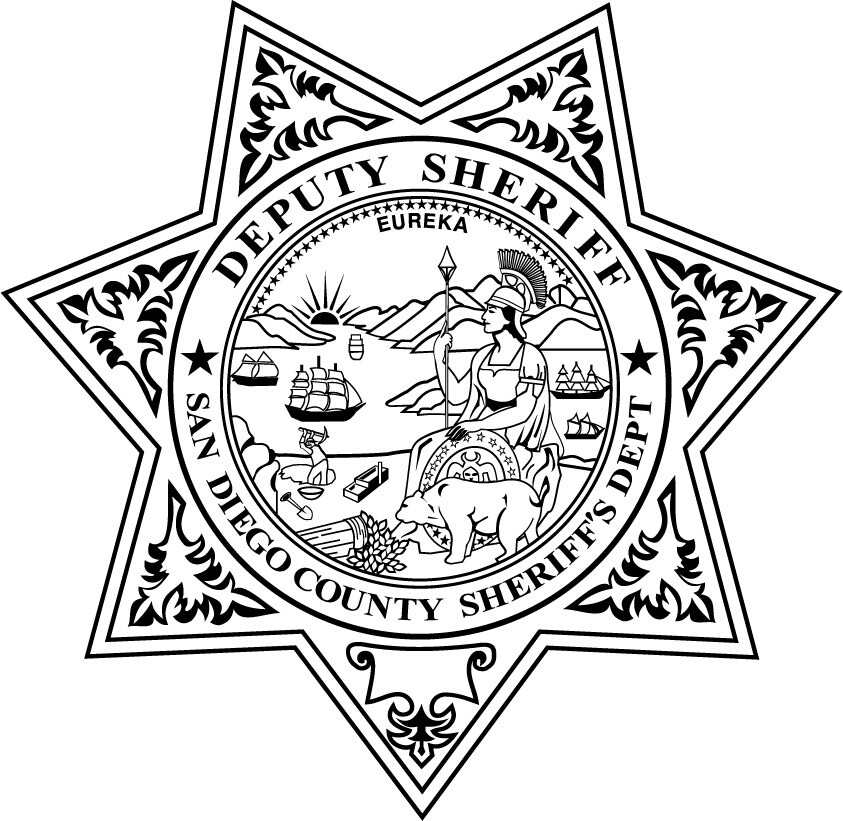 ArtStation - Deputy Sheriff badge vector San Diego County Sheriff ...