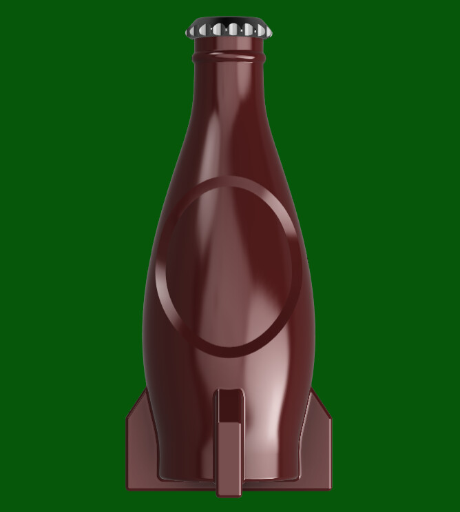 Fallout 4 - Nuka Cola bottle 3D model