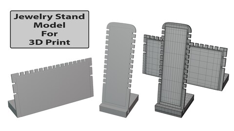 Jewelry Stand Vol 1-2 3D print model