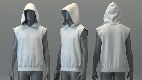 Sleeveless Hoodie