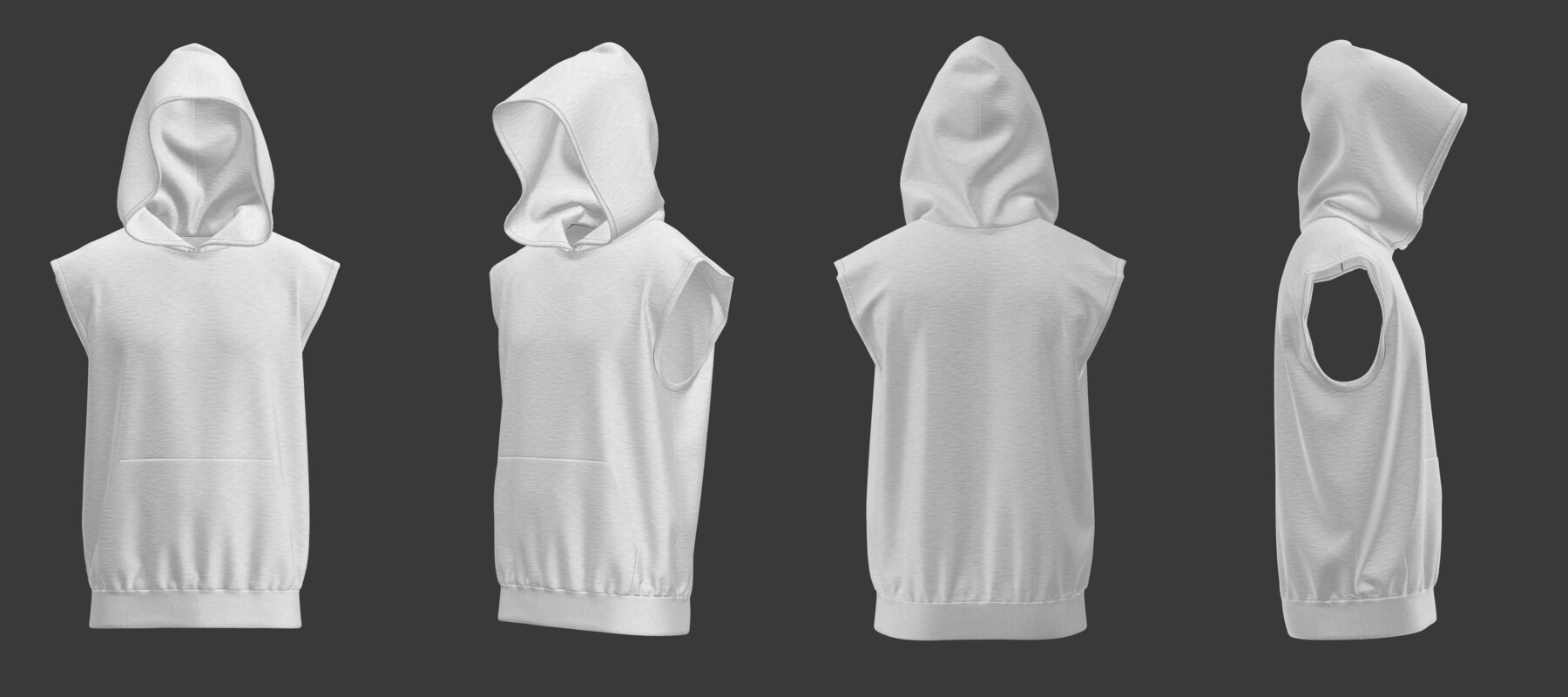 Artstation - Sleeveless Hoodie 