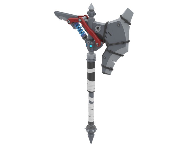 Artstation Junker Queen Axe Overwatch Printable 3d Model Stl Files Resources 0279