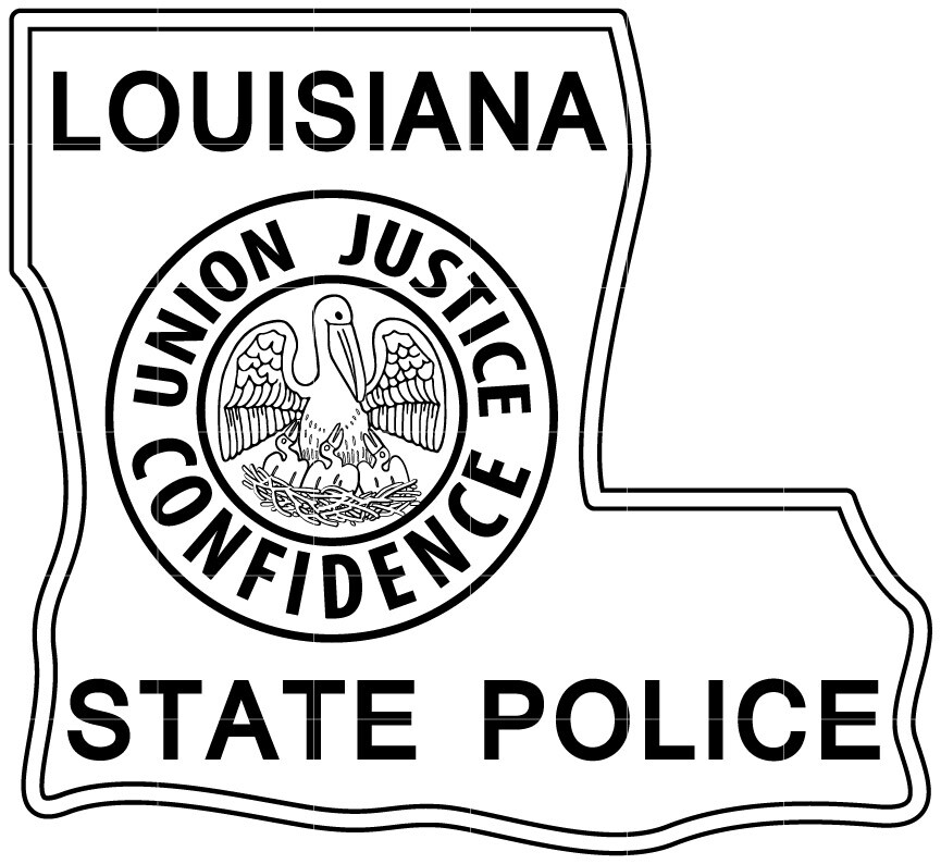 Louisiana State Police Patch