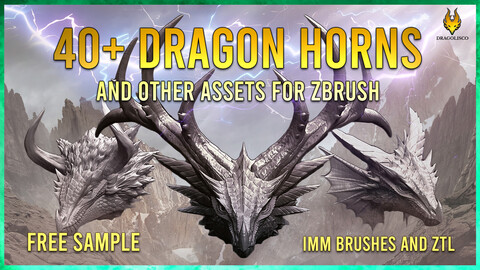 The Ultimate Horns pack for Dragons (40+)