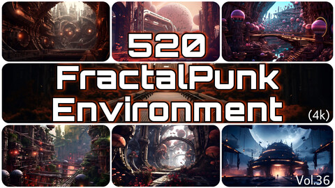 520 FractalPunk Environment Concept (4k)