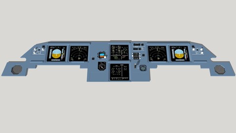 A320 MIP Main Instrument Panel