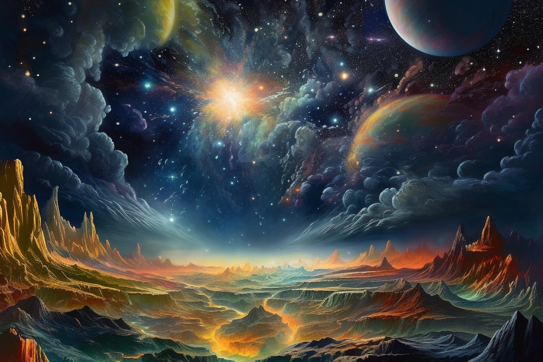 ArtStation - Cosmic Dreamscape | Artworks