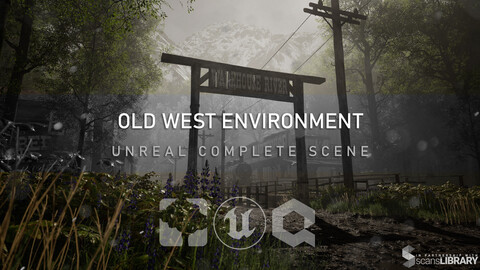 Unreal Complete Scene - Old West Environment