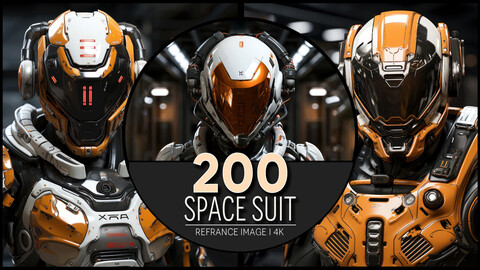 Space Suit 4K Reference/Concept Images