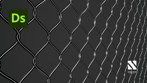 Substance Designer l Chainlink Fence