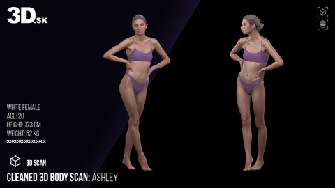 Cleaned 3D Body Scan | Ashley Underwear