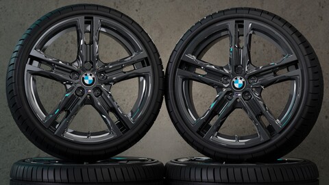 Rim BMW light Alloy wheels Double-spoke