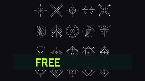 Hand-drawn HUD Icon Pack