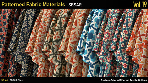 Patterned Fabric Material-Vol19-SBSAR
