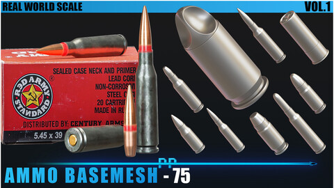 75 Ammo Basemesh