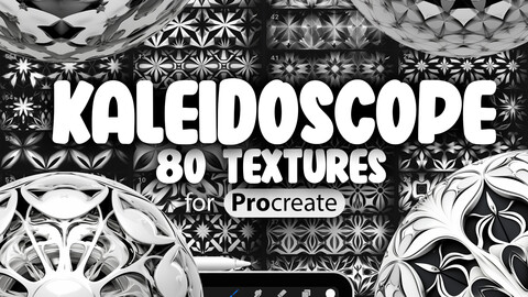 ArtStation - 80 Procreate Kaleidoscope Patterns