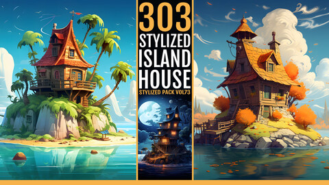 303 Stylized Island House VOL73