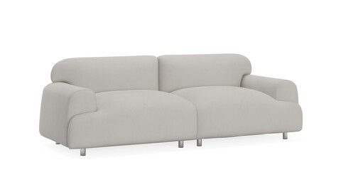 MHYFC Oversize Deep Seat Sofa Loveseat Couch 3D Model