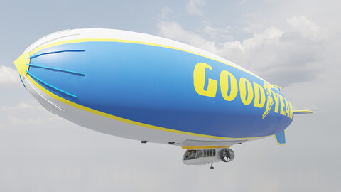 Good Year Advertising Blimp