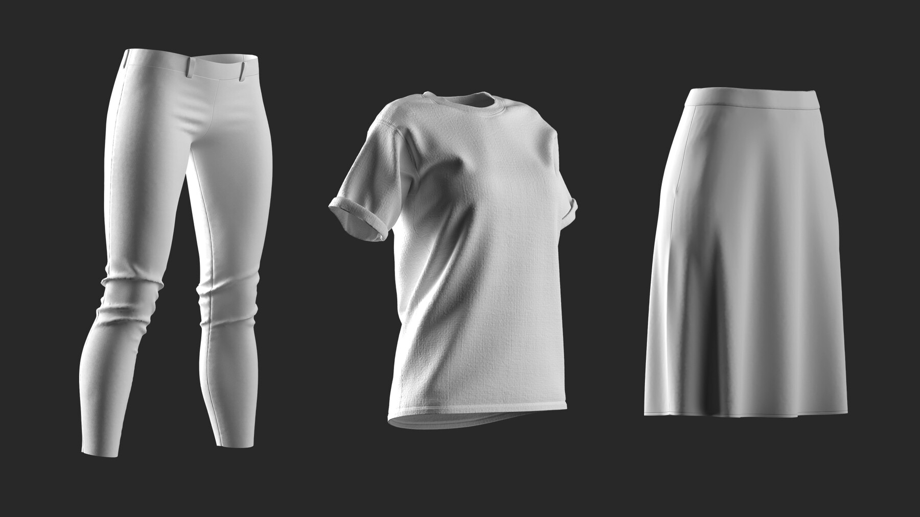 Artstation 18 Women S Clothes Vol 6 Marvelous Clo Project File Game Assets