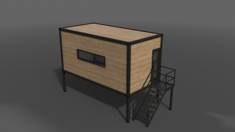 PBR Container House CC 20ft V5