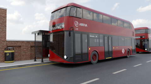 Routemaster Double Decker London Bus