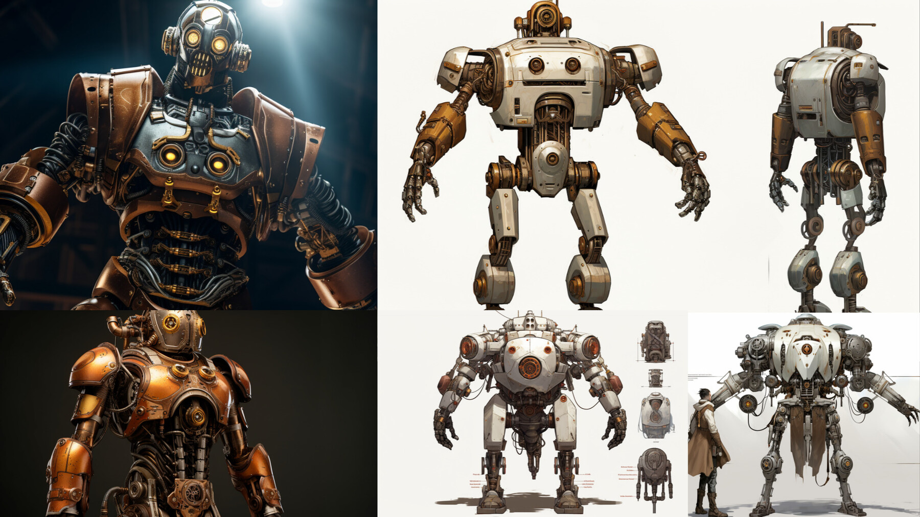 Medium combat robot. in Characters - UE Marketplace