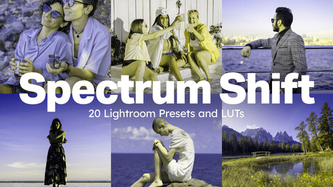 20 Spectrum Shift LUTs & Lightroom Presets