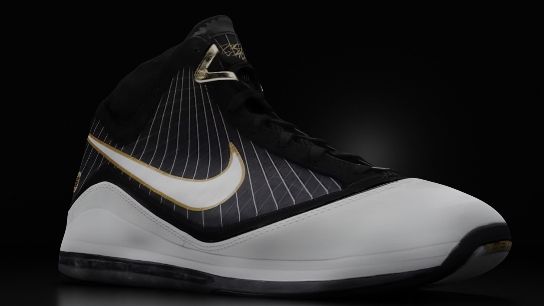 lebron 7 black gold