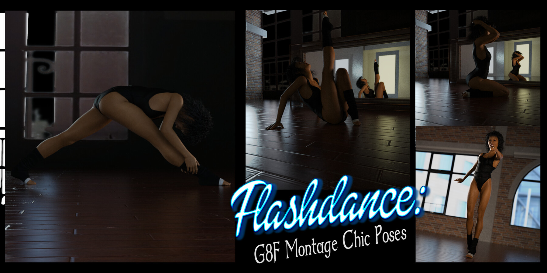 Flashdance: G8F Montage Chic Poses