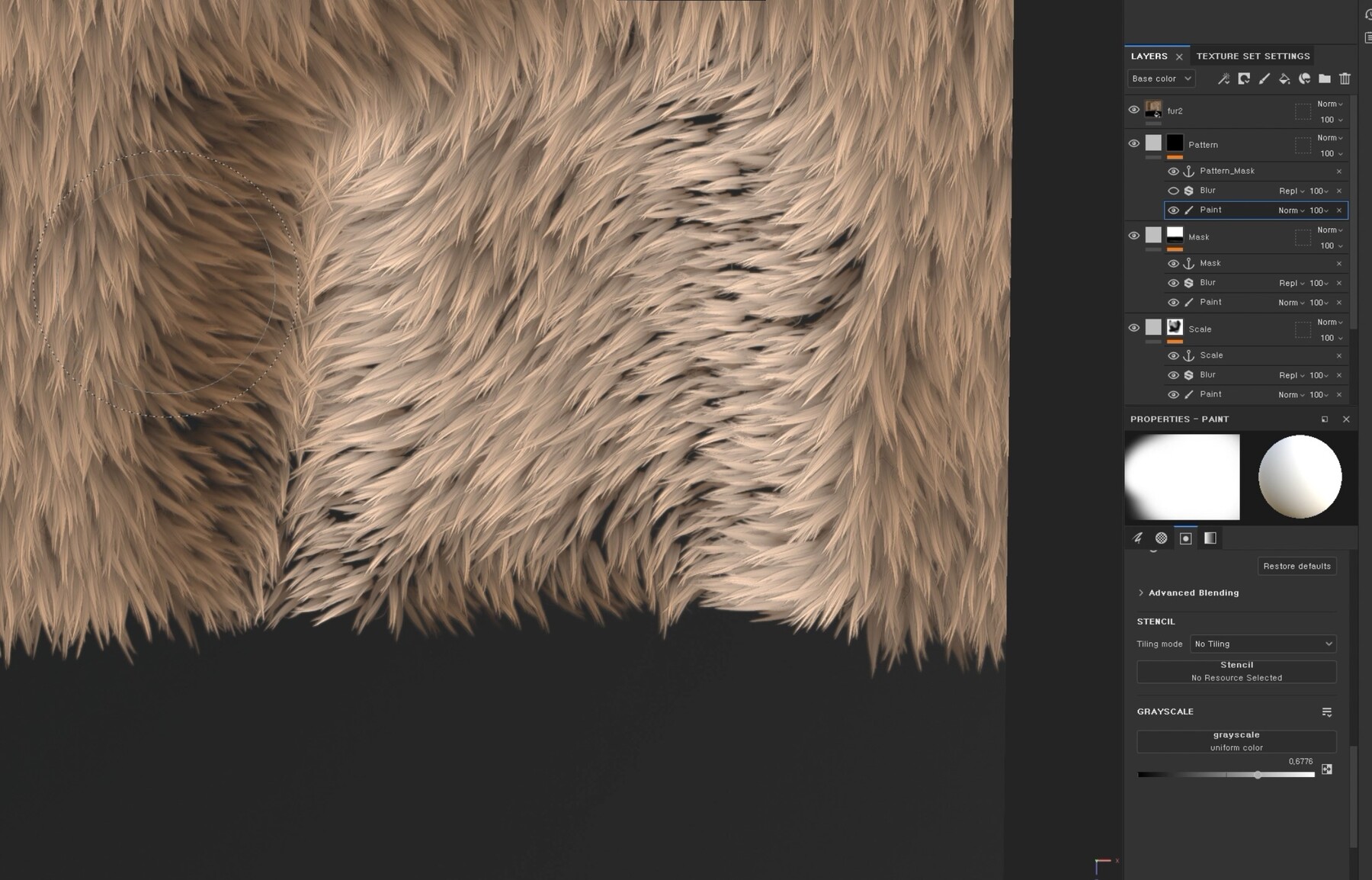 ArtStation - Fur Material(Substance Painter) | Resources