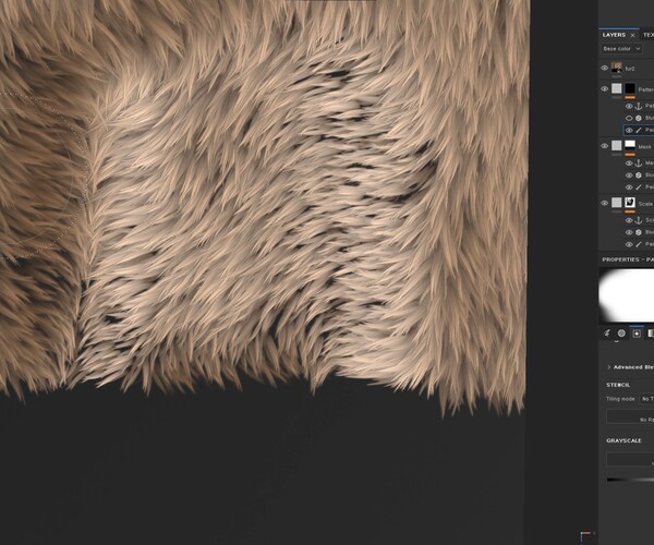 ArtStation - Fur Material(Substance Painter) | Resources