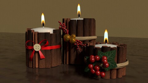 Christmas candles