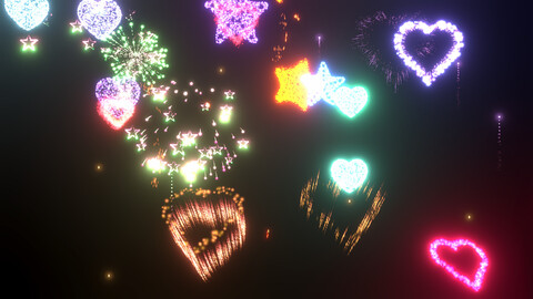 VFX Pack: Fireworks Special with Shape