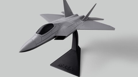 Lockheed Martin F-22 Raptor 3D Printable Aircraft