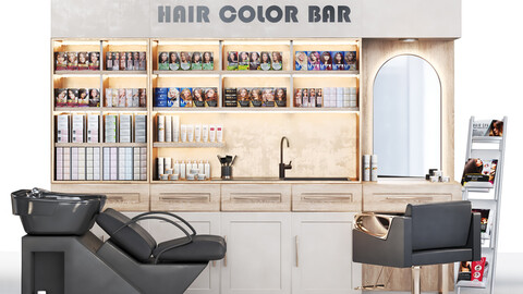 hair color bar- hair dye-beautysalon