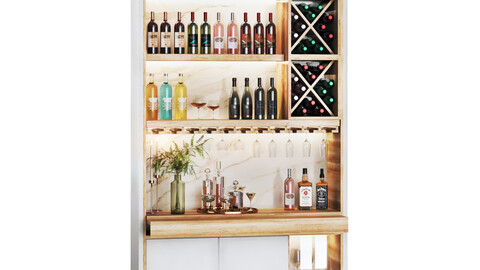 minibar03 wineshelf homebar winecellar winerack