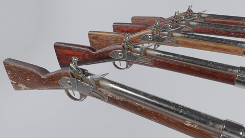 Infantry Flint Lock Rifle